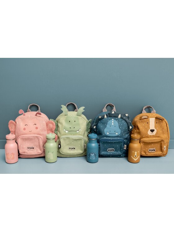 Trixie Baby Trixie Baby Plecak Szkolny Mały plecak - Triceratops Granatowy