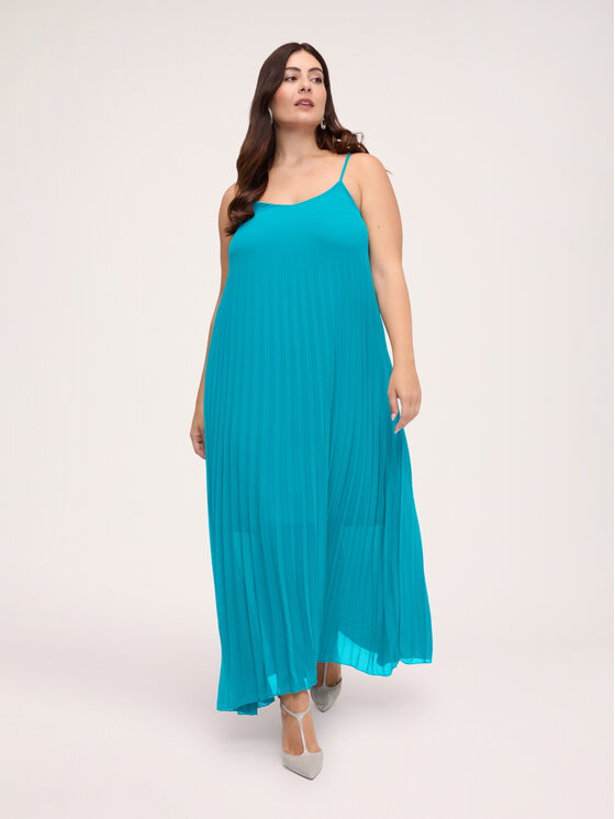 Fiorella Rubino Fiorella Rubino Abito da sera 7025L001324N014 Turchese Regular Fit