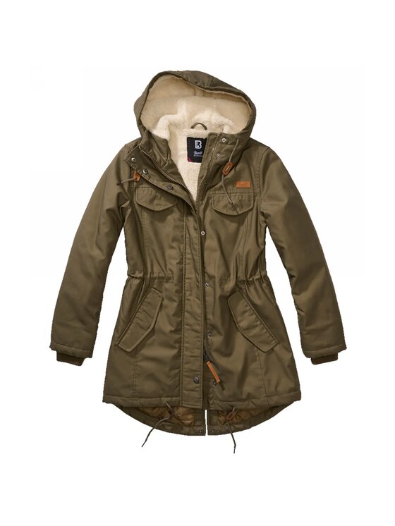 Brandit Brandit Parka 9476 Zielony Parka Fit
