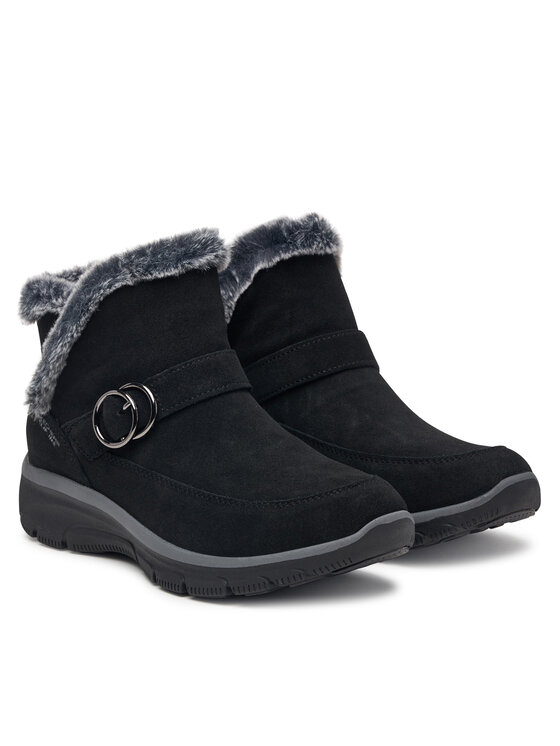Skechers Skechers Cizme de zăpadă Slip-Ins Relaxed Fit: Easy Going - Gentle Winter 168185/BLK Negru