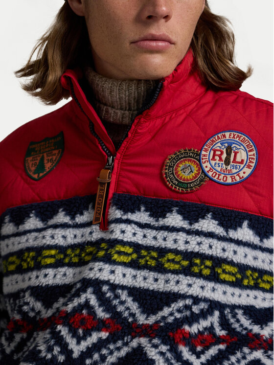 Polo Ralph Lauren Polo Ralph Lauren Світшот 710950766001 Cиній Regular Fit