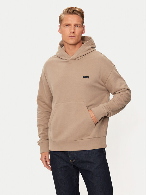 Calvin Klein Calvin Klein Μπλούζα K10K112748 Μπεζ Comfort Fit