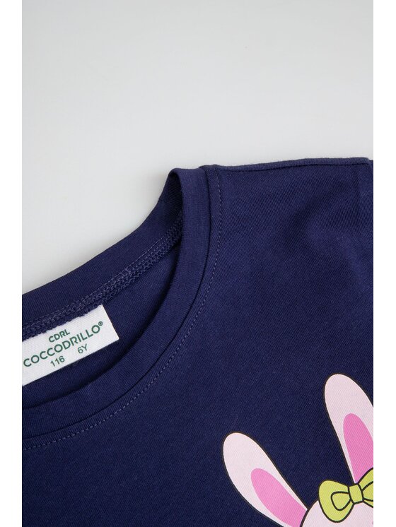 Coccodrillo Coccodrillo T-Shirt ZC6143205AGK-015 Granatowy Regular Fit