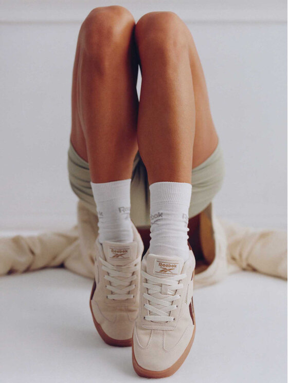 Reebok Reebok Sneakersy CEO-FORTE LOUNGER DOUBLE UP AR30255WCYT Beżowy
