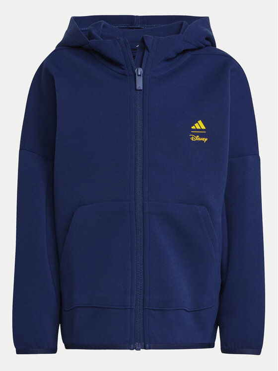 adidas adidas Pulóver Disney Mickey Mouse JD4554 Sötétkék Loose Fit