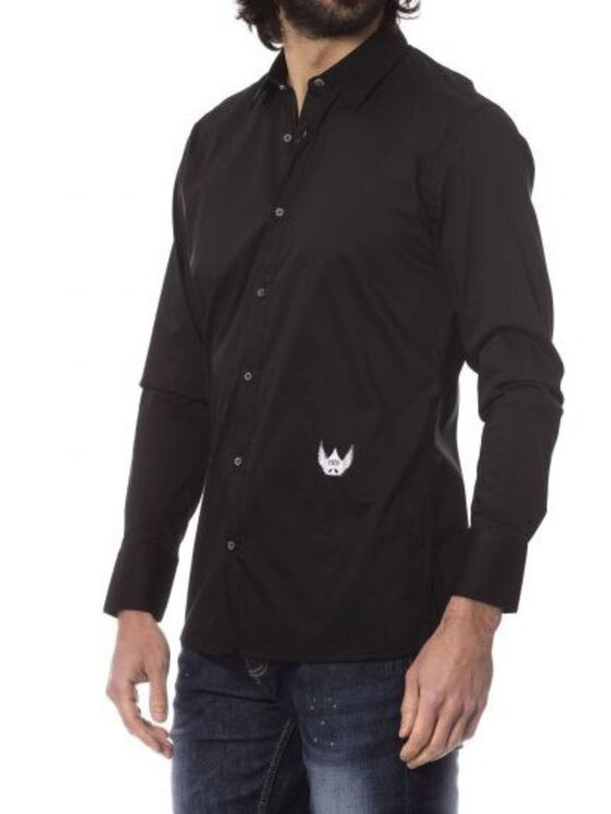 John Richmond John Richmond Camicia Camicia da uomo John Richmond Nero Regular Fit