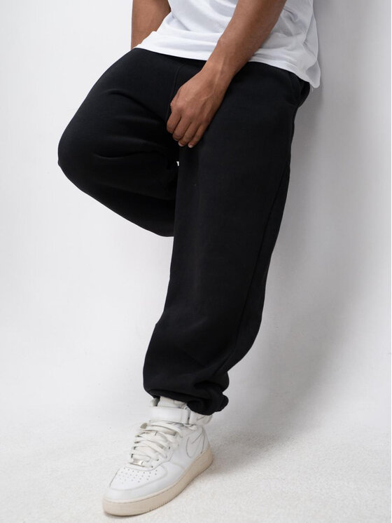 Urban City Urban City Spodnie dresowe Szerokie Luźne wygodne L Czarny Baggy Fit