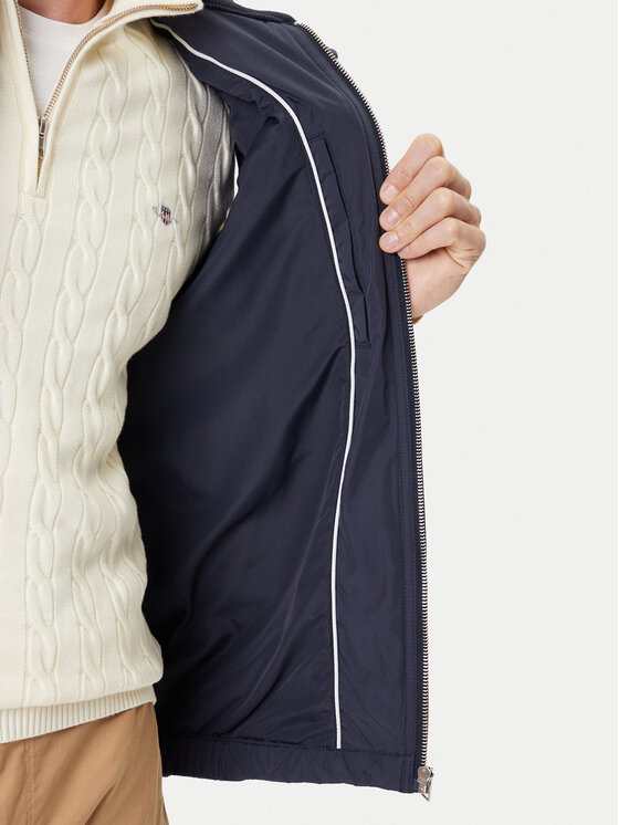Gant Gant Weste 7006341 Dunkelblau Regular Fit