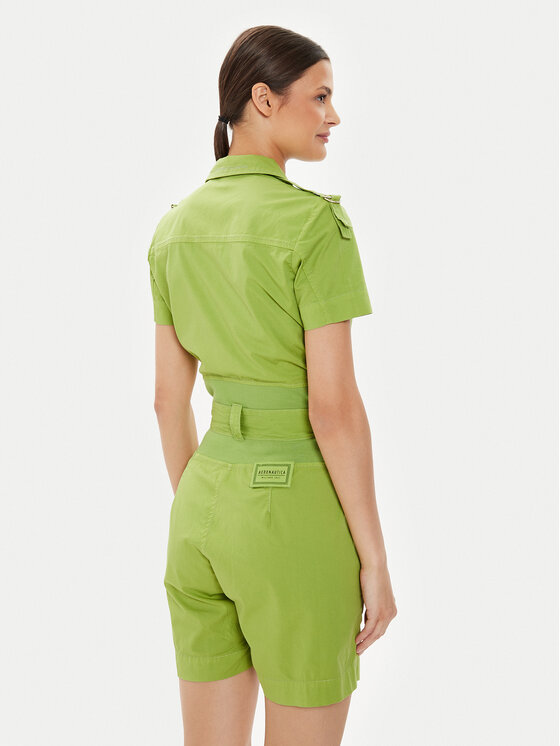 Aeronautica Militare Aeronautica Militare Salopetă 241TU130DCT3309 Verde Regular Fit