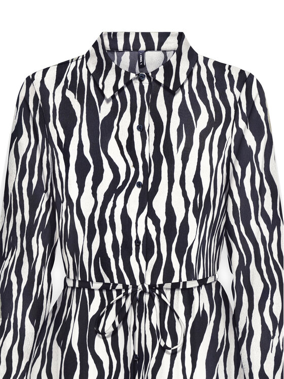 ONLY ONLY Haljina košulja Nova 15241890 Crna Regular Fit