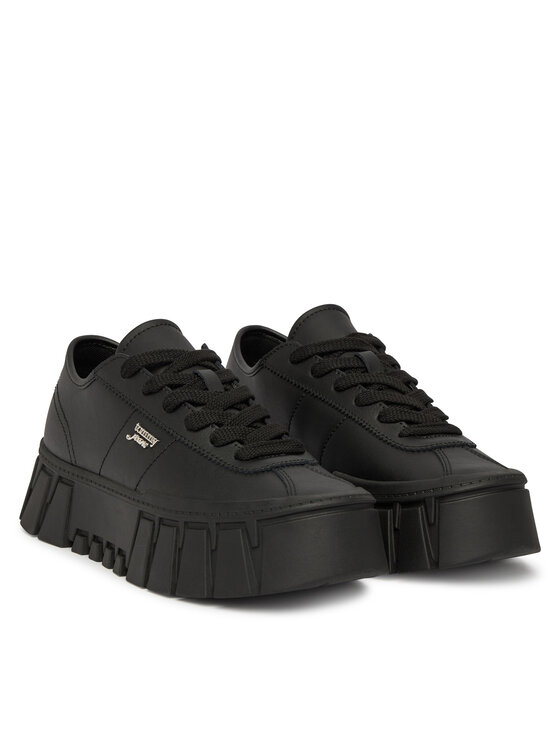 Tommy Jeans Tommy Jeans Sneakers Tjw Platform Sneaker Leather Lc EN0EN03165 Schwarz