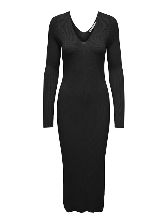 ONLY ONLY Džemper haljina 15302348 Crna Regular Fit