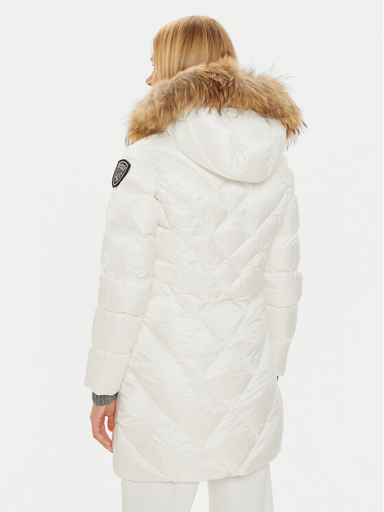 Blauer Blauer Zimska jakna 24WBLDK03052 Bijela Regular Fit