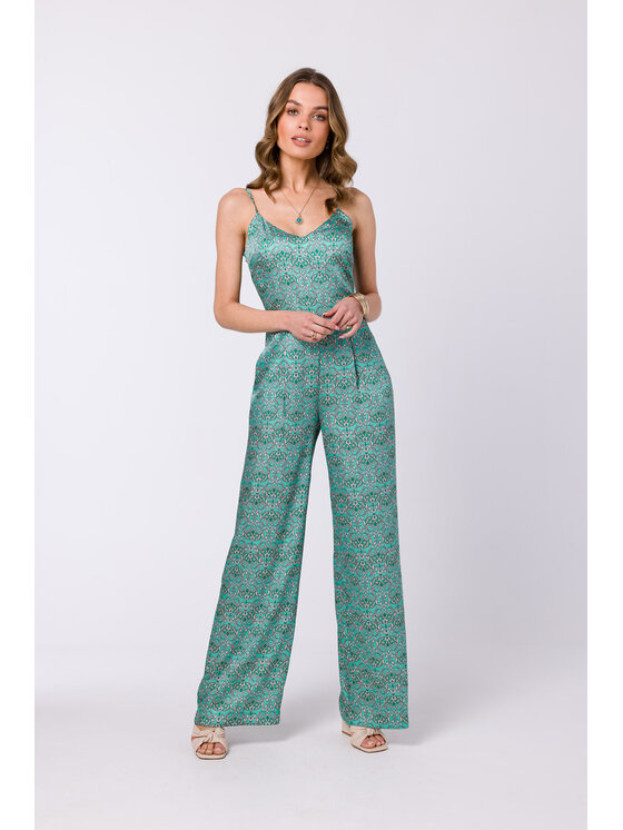 Stylove Stylove Jumpsuit S334 Verde Regular Fit