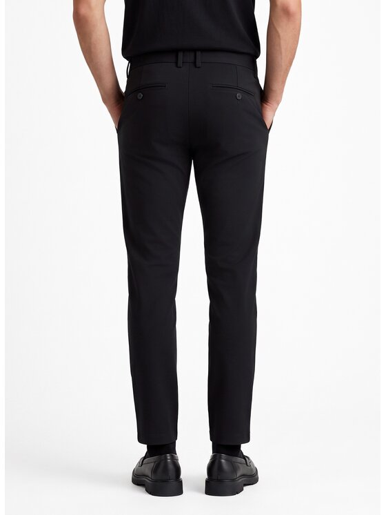 Pako Lorente Pako Lorente Chinosy P26WB-WX-002 Czarny Slim Fit