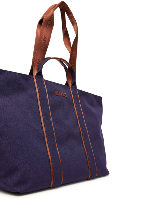BOSS BOSS Torbica Palmah Tote 50546461 Tamnoplava