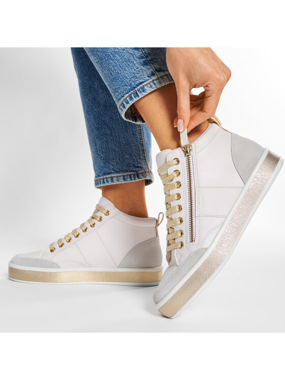 Geox Sneakersy D Leelu G D94FFG 08522 C1000 B l Modivo.cz