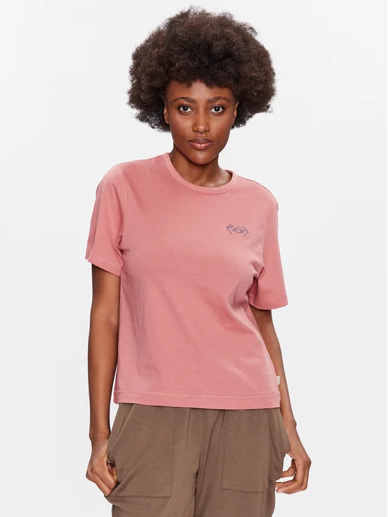 Outhorn T-Shirt TTSHF424 Rosa Regular Fit
