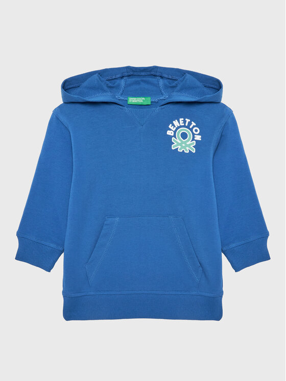 United Colors Of Benetton Bluză 3T32G200C Albastru Regular Fit