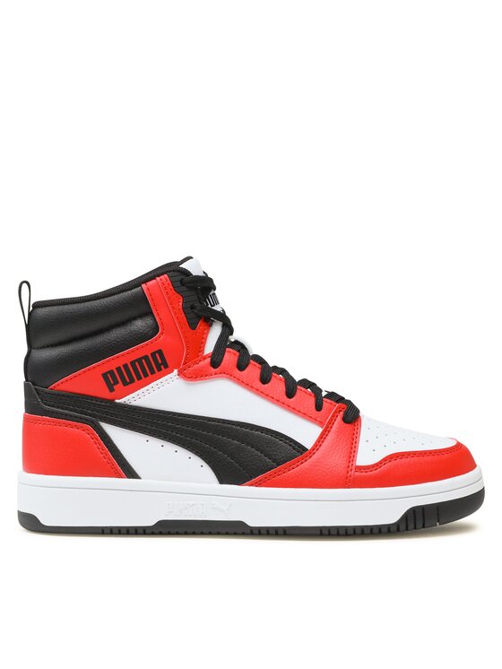 Puma Puma Sneakersy Rebound V6 Mid Jr 393831 03 Czerwony