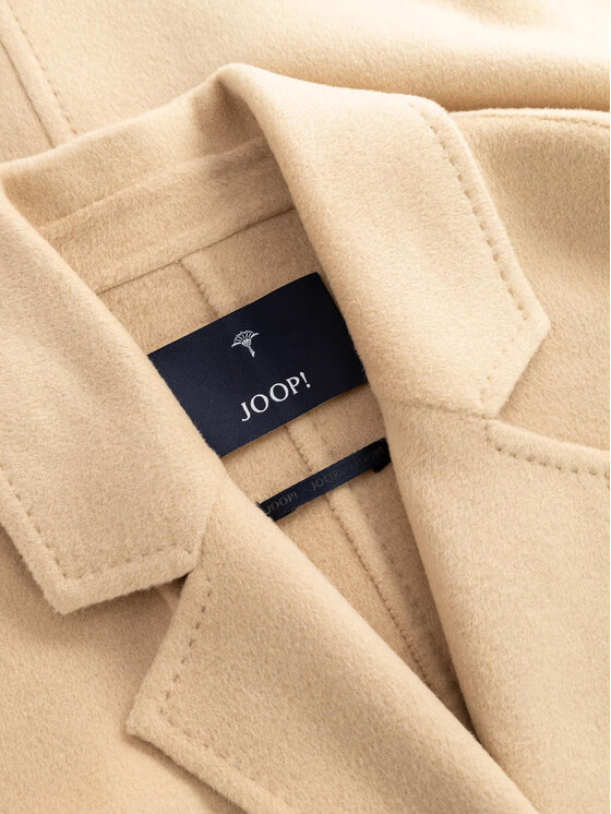 JOOP! JOOP! Płaszcz wełniany 263C32Corina 30103371 Beżowy Regular Fit