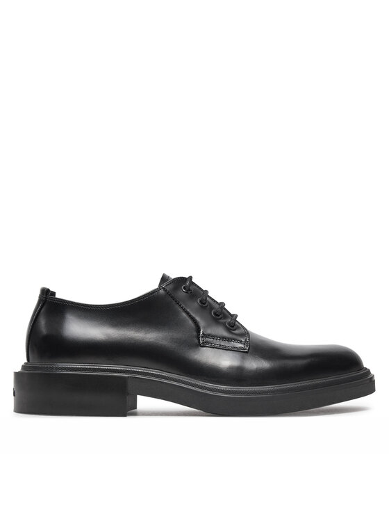 Calvin Klein Calvin Klein Cipele Postman Derby HM0HM01837 Crna