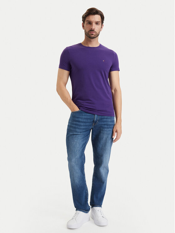 Tommy Hilfiger Tommy Hilfiger T-shirt MW0MW10800 Viola Slim Fit