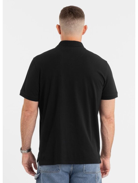 PITBULL PITBULL T-Shirt Koszulka Polo Pique Regular XXL Czarny Regular Fit