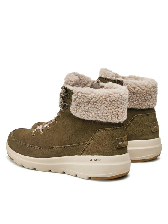 Skechers Skechers Trzewiki Glacial Ultra 16677/OLV Zielony