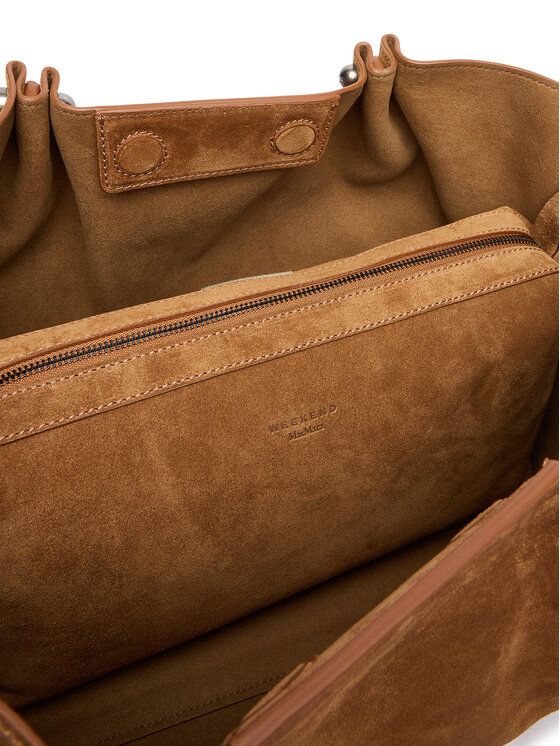 Weekend Max Mara Weekend Max Mara Ročna torba Kapesi 2625516165 Svetlo rjava