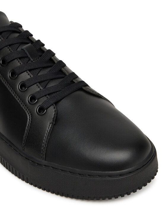 Calvin Klein Jeans Calvin Klein Jeans Sneakersy Chunky Cupsole Ru Patch Lth YM0YM01296 Černá