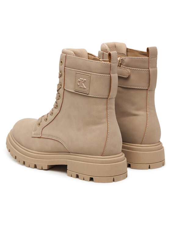 Calvin Klein Calvin Klein Gležnjače V3A5-83421-0315359 Svijetlo bež