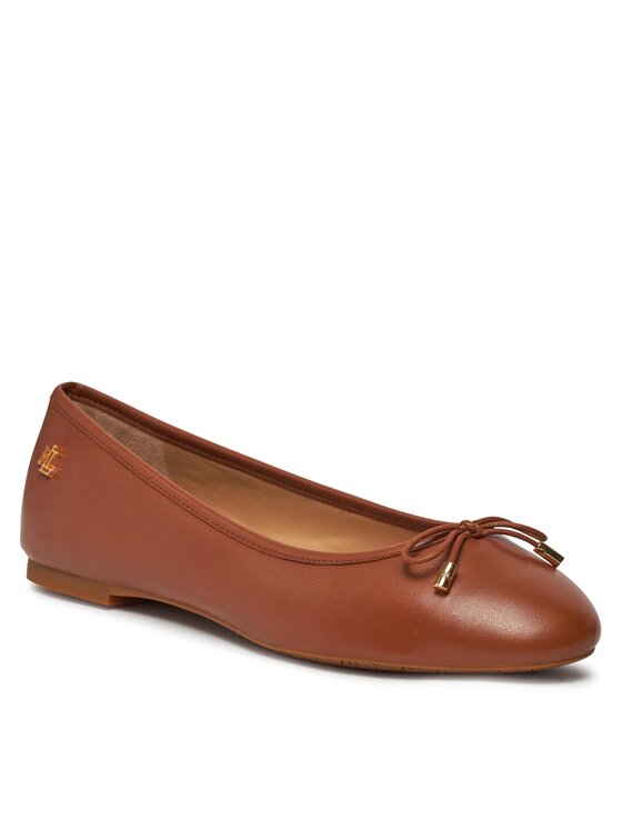 LAUREN RALPH LAUREN Lauren Ralph Lauren Baleríny 802940603002 Hnědá