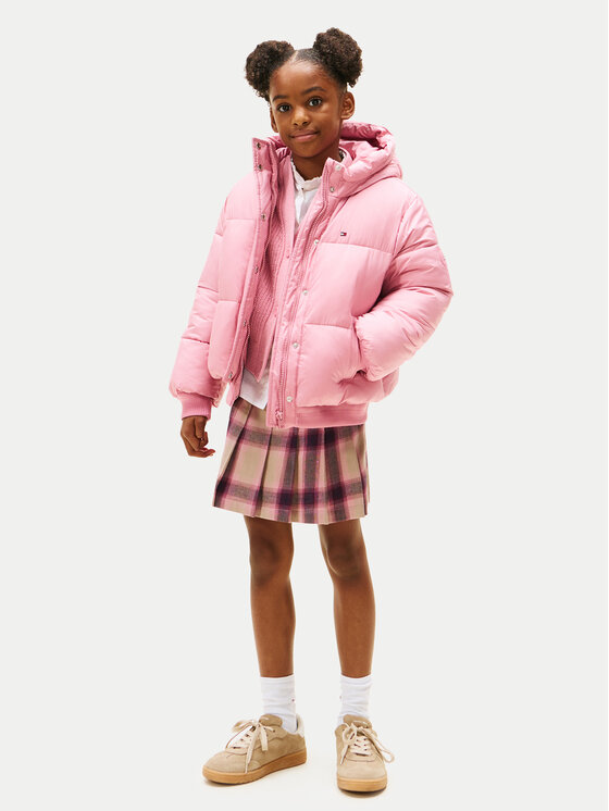 Tommy Hilfiger Tommy Hilfiger Winterjacke KG0KG08861 D Rosa Regular Fit