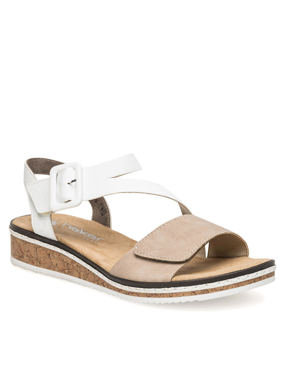 Rieker Rieker Sandali V3660-60 Beige