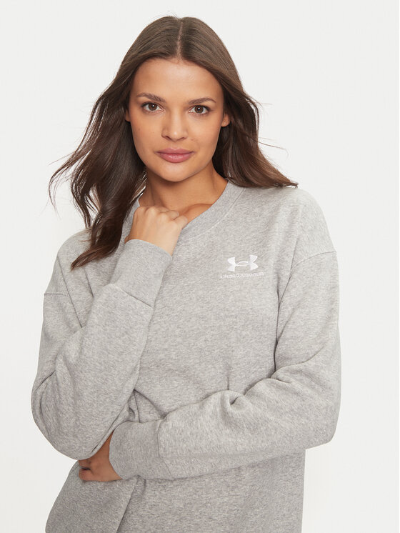 Under Armour Under Armour Majica dugih rukava Essential 1379475 Siva Loose Fit