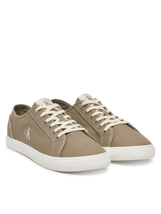 Calvin Klein Jeans Calvin Klein Jeans Tenniskingad Ess Vulc Low Mg Canvas YM0YM01209 Beež