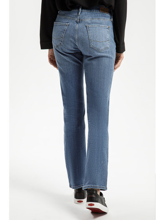Cross Jeans Cross Jeans Jeansy N 492-006 Niebieski Straight Leg