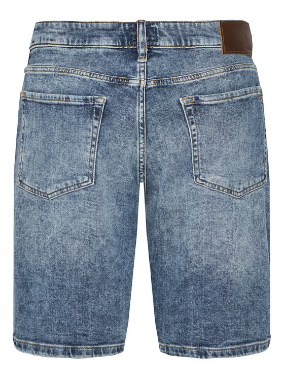 BOSS BOSS Kratke traperice Re.Maine 50537816 Plava Regular Fit