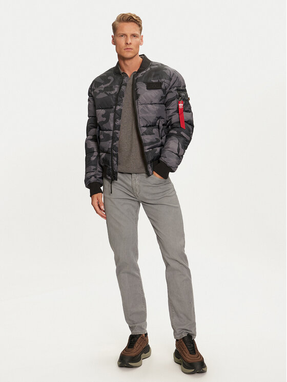Alpha Industries Alpha Industries Bomber dzseki 138116C Fekete Regular Fit