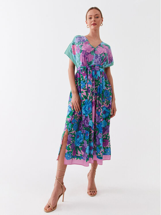 Weekend Max Mara Weekend Max Mara Koktel haljina 2352210431 Šarena Regular Fit