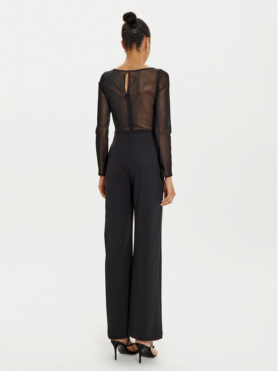 Rinascimento Rinascimento Salopetă CFC0121149003 Negru Regular Fit