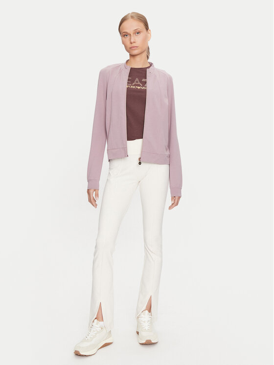 EA7 Emporio Armani EA7 Emporio Armani Džemperis ar kapuci 6DTM06 TJVHZ Violets Regular Fit