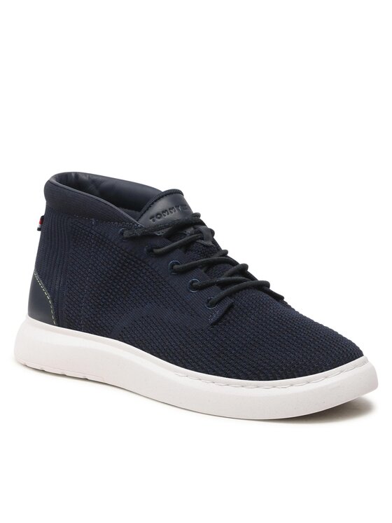 Tommy Hilfiger Superge Knit Hybrid Boot FM0FM04455 Mornarsko modra