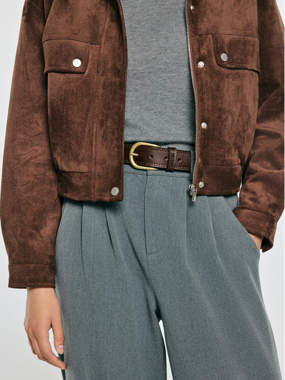 BIG STAR BIG STAR Pasek CARNA Brązowy