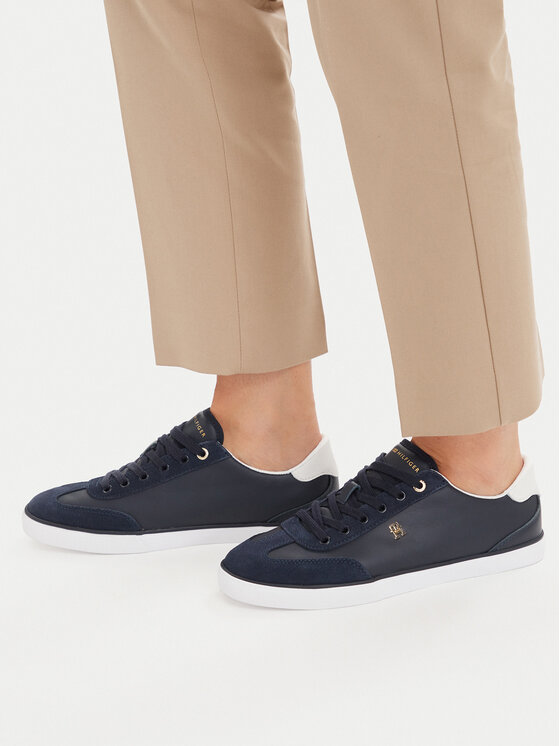 Tommy Hilfiger Tommy Hilfiger Sneakers Th Chic Low Vulc FW0FW09391 Bleumarin