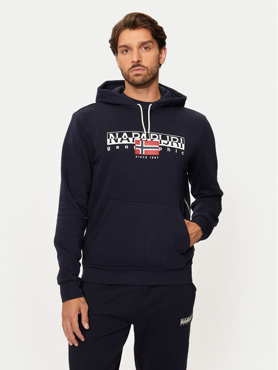 Napapijri Napapijri Μπλούζα B-Alymer NP0A4I1D Σκούρο μπλε Regular Fit
