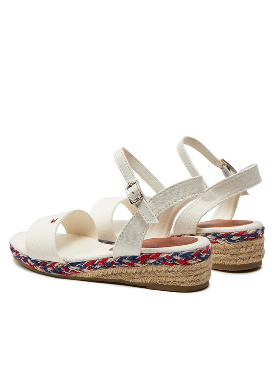 Tommy Hilfiger Tommy Hilfiger Espadryle T3A7-33283-1703100 M Biały