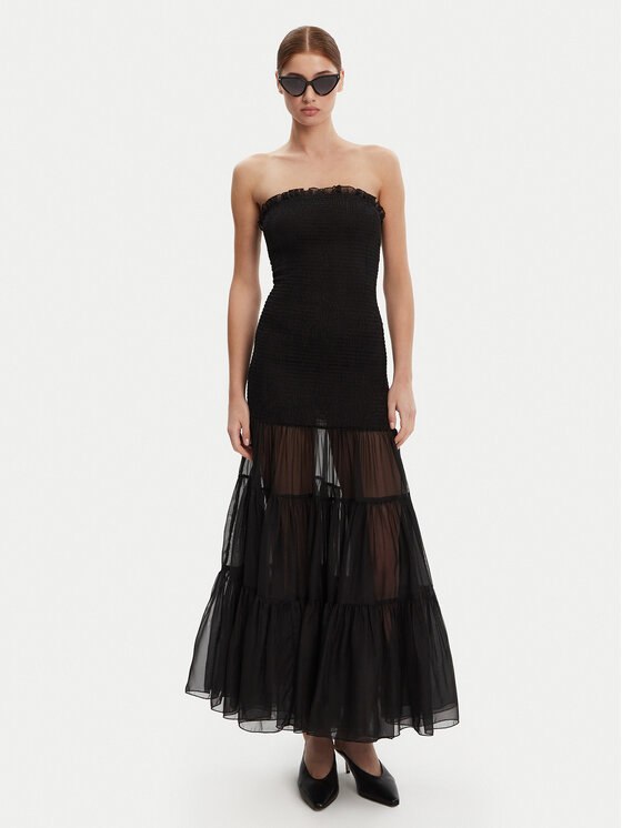 BARDOT BARDOT Rochie de seară 59882DB Negru Regular Fit
