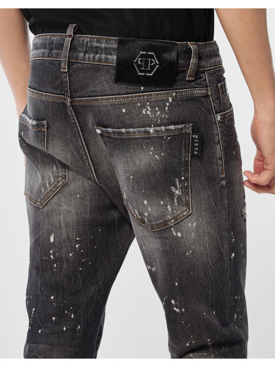 PHILIPP PLEIN PHILIPP PLEIN Jeansy 26869 Czarny Skinny Fit